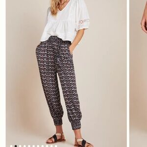 Anthropologie | size small | abstract jogger